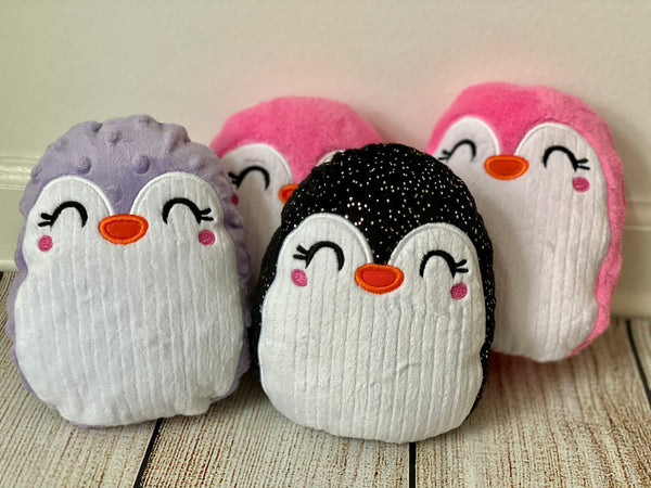 Penguin stuffies- 7” tall
